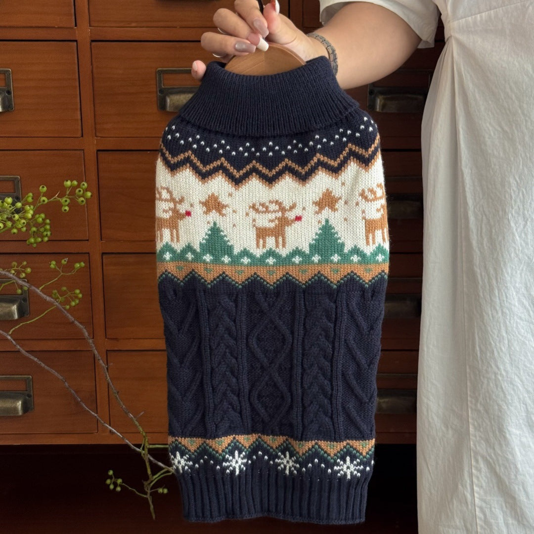 Christmas Pet Dog And Cat Sweaters