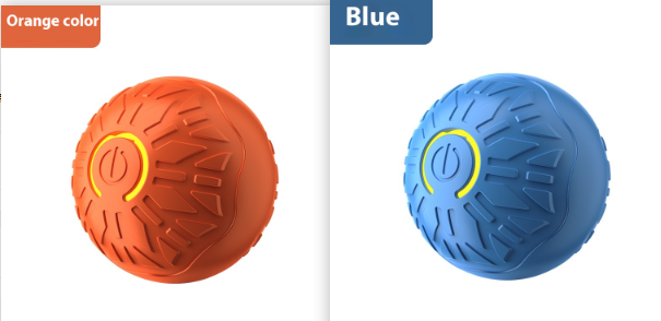 Pets Electric Jumping Ball Automatic Dog-teasing Luminous Pet Products Pets Dogs Training Products Ball Toys For Dogs Resistance